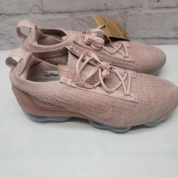 Nike Air VaporMax 2021 Flyknit Pink Oxford/Rose DJ9975-600 Women's Size 10.5 - Picture 7 of 9